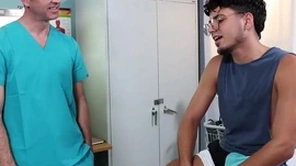 Doctor stepuncle finds out stepnephew is into older guys