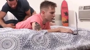 Familydaddy - bazaar twink stepson background fucked by slab stepdad - javelin hart, logan cross