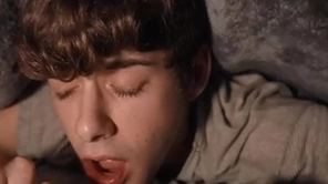 (joey mills) seduces his roommate (finn harding, troye dean) together with he successfully made them cum on him -  - follow together with watch joey mills convenient www.men.com/joey