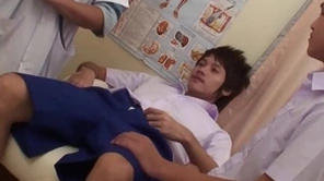Asian petite twink 3some barebacked and facialized at weaken