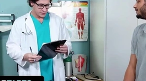 Perv doctor dalton riley performs intense prostate exam on latino covering jordan pax - doctor tapes