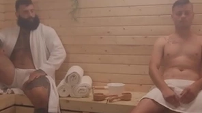 Sauna submission/ men / markus kage, ryan bailey  / rivulet full at  www.sexmen.com/twi