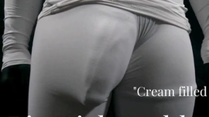 Big dick white boy solo clear the way self-abuse regarding big white cock together with pov cumshot