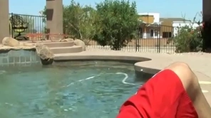 Jacuzzi clowning turns into dealings with twink and especially bettor