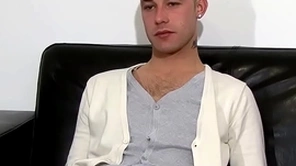 Dashing amateur from be passed on uk masturbates after an interview