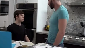 Buff stepbro rims and fucks cute boy