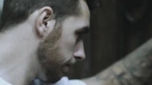 Dominant top tattooed stud bareback bangs bottom bf
