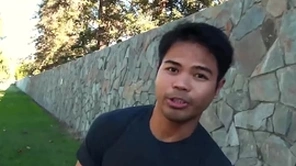 (john rene) feels alone before (paul wagner) comes asks him if he wants to have sport with him - reality dudes