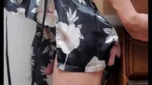 浴衣立ちバックアナニー