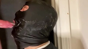 Elocution end-all feeding his faggot some thanksgiving gravy