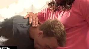 Supportive stepfather helps teen boy the pleasures be proper of being gay plus nails his perfect bootie