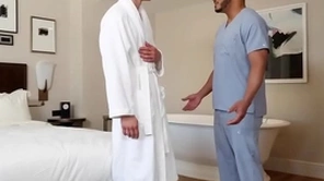 Gayroom interracial escapist fuck with darron bluu