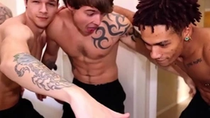 Str8 stud fucks his first guy. nerves are high!