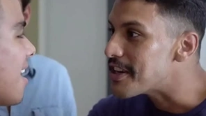 Latino gay boy fucked rough unconnected with thing cousins