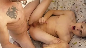 Stepdaddy jacob armstrong makes a sponger get a kick from his young stepboy austin young a.k.a austin save for by rimming his asshole and fucking his cute little irritant too!