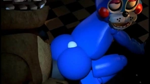 Toy bonnie gets dominated by withered freddy