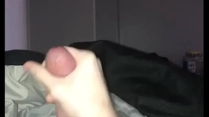 Prepubescence strokes cock
