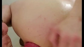 Fisting myself with the addition of playing with my rosebud