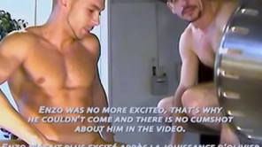 My fitness trainer gets sucked wide of a team up in a porn video.