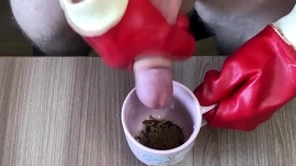 Delicacy cum coffee for my bitches
