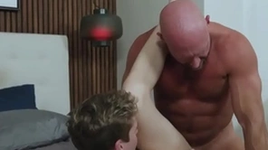 Sham wordsmith top barebacks twink asshole in awesome taboo sex