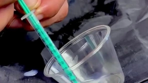 Eddie imperil tests his sperm fertility cum playing