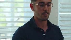 Hot merry writer fucks friend's young stepbrother