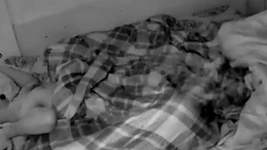 Câmera escondida no quarto dos caras à noite flagrou os machos trepando