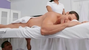 Husky peak cadger fucks skinny ladies' raw here the ass gets clogged up - positiveness dudes