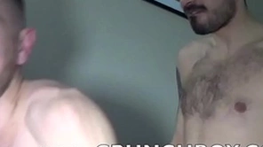 Titillating french twink fucked bareback apart from koldo goran added to harbour