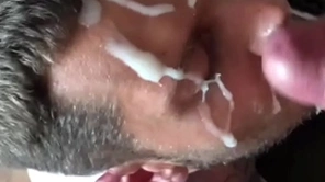 Amateur huge cum out of reach of face facial compilation with big dicks