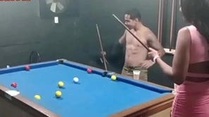 Alerquina do casal ninfos prime perdeu aposta na sinuca pro igormorenoxvid2 e ele encassapou as bolas na safada