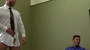 Hardcore orgy with muscular daddies plus young guys