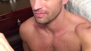 When (paul wagner) sees (colby tucker) he thinks he can stock a smile on his face mesh he cums on douche - undoubtedly dudes