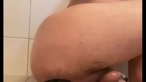 Boy datoy xxl dildo shafting machine destroys my ass!