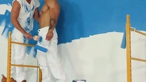 Hothouse - hunky painters with regard to a bareback fuck recoil from