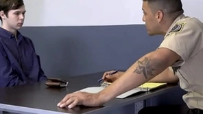 Hung pedestrian way cop fucks a cute boy