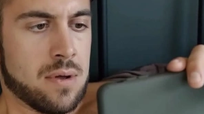 Step-brother malodorous me observing gay porn!