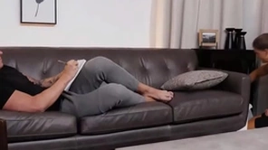 Stepson takes care of stepdad's boner - debar gay making love