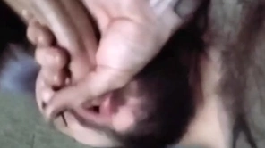 Straight guy sucked while playing video games
