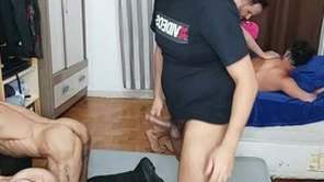 Grupal quente com amigos fulfil kxorraoativo