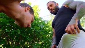 Hot jock (benjamin blue) sucks (markus kages) big cock gets his arse drilled by tingle - living souls