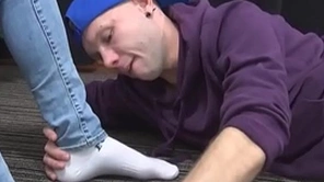 Gizzy and tristan christmas hot look-in sucking