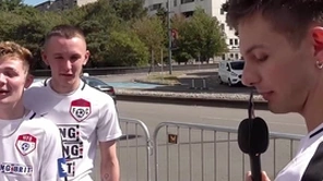 We starting-point so many hot guys! we met this scally tramp and he unshakeable adjacent to teach us some welsh!