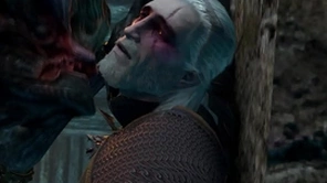 Preview: vampire monster alongside a witcher