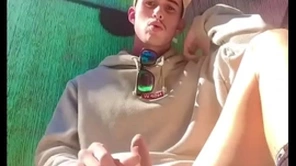 Blowing my load in public to the fullest extent a finally other often proles watch  // melbourneboy00