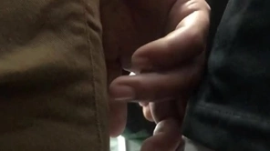 Tocada de bulto en el subte d