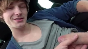 Handjob all round the car - antony carter