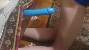 Crossdresser jump exceeding sex toy dildo hot sex